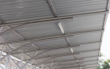 installing Bakers End metal roofing